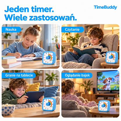 TimeBuddy — wizualny timer dla dzieci.